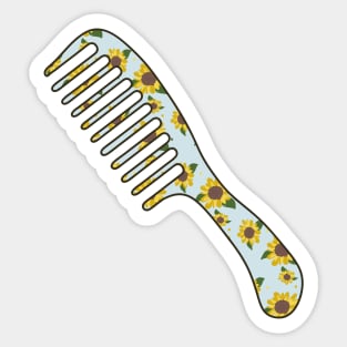 Hair comb Sticker